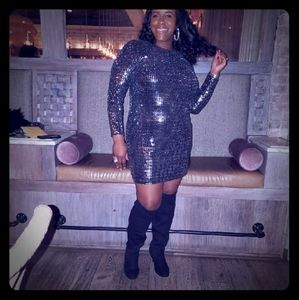 Sexy sequins dress